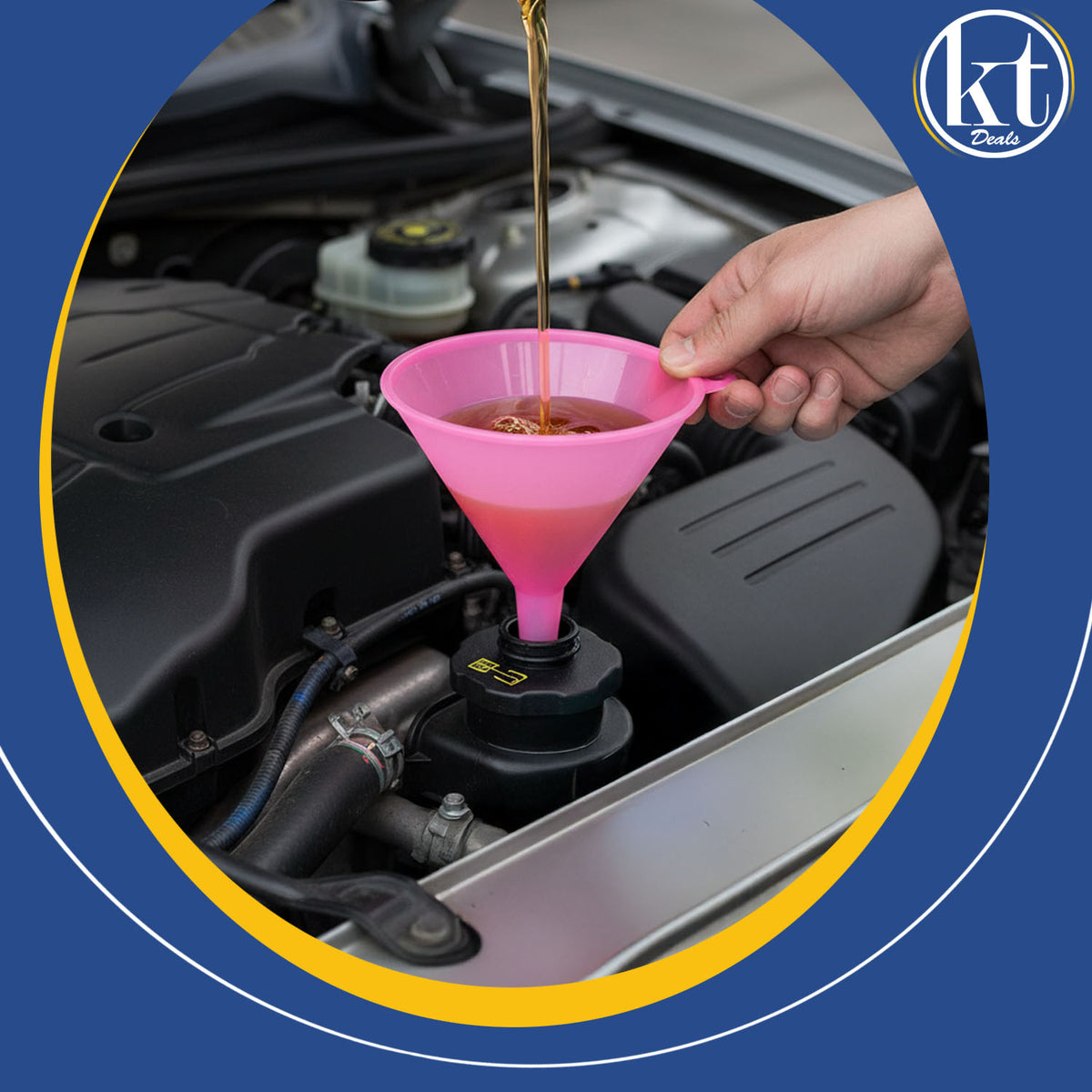 Plastic Funnel Set of 5