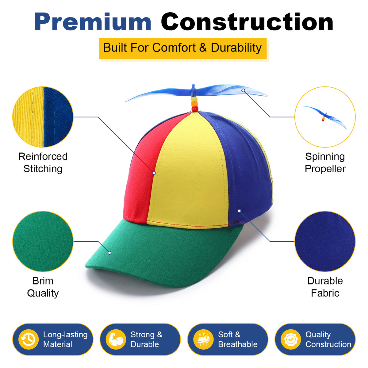 Funny Propellor Hat - Green