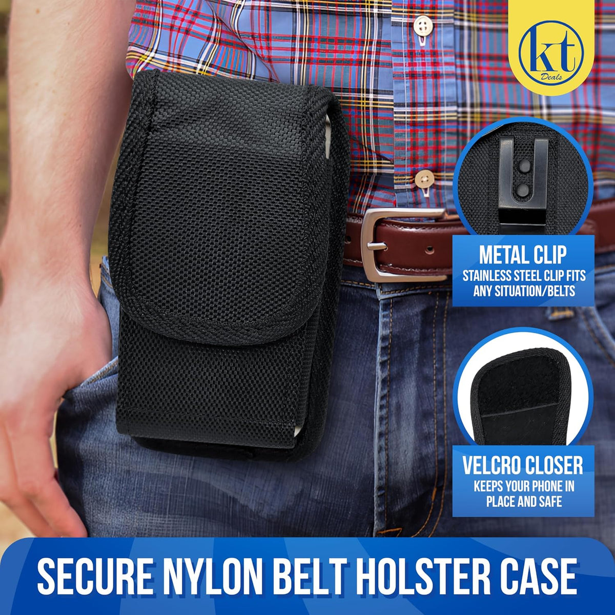 Cell Phone Holster for Men Belt